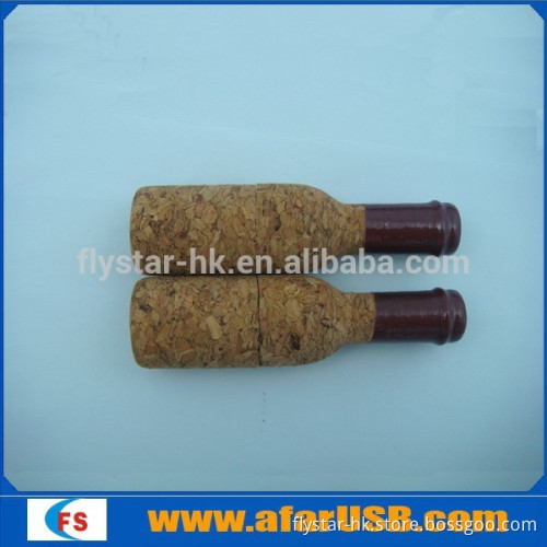 Wooden wine bottle usb flash drive kinds of shpes natural and environmental protective